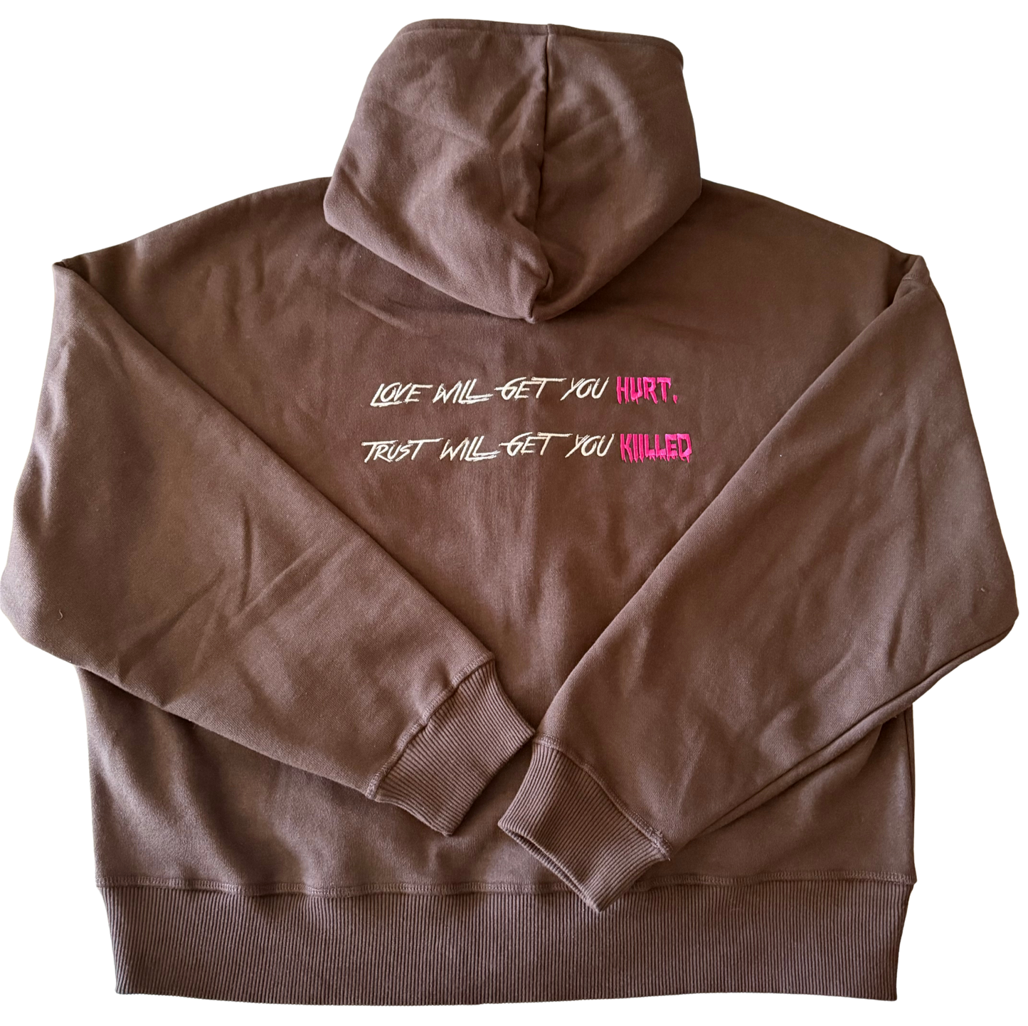 “Life Lessons” Zip down Hoodie