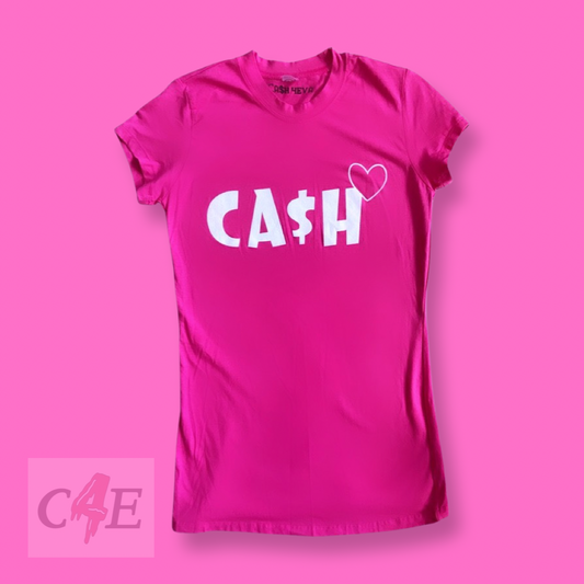 Hot Girl Pink Ca$h “Open Heart” T-shirt