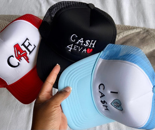 Ca$h 4Eva Trucker Hats